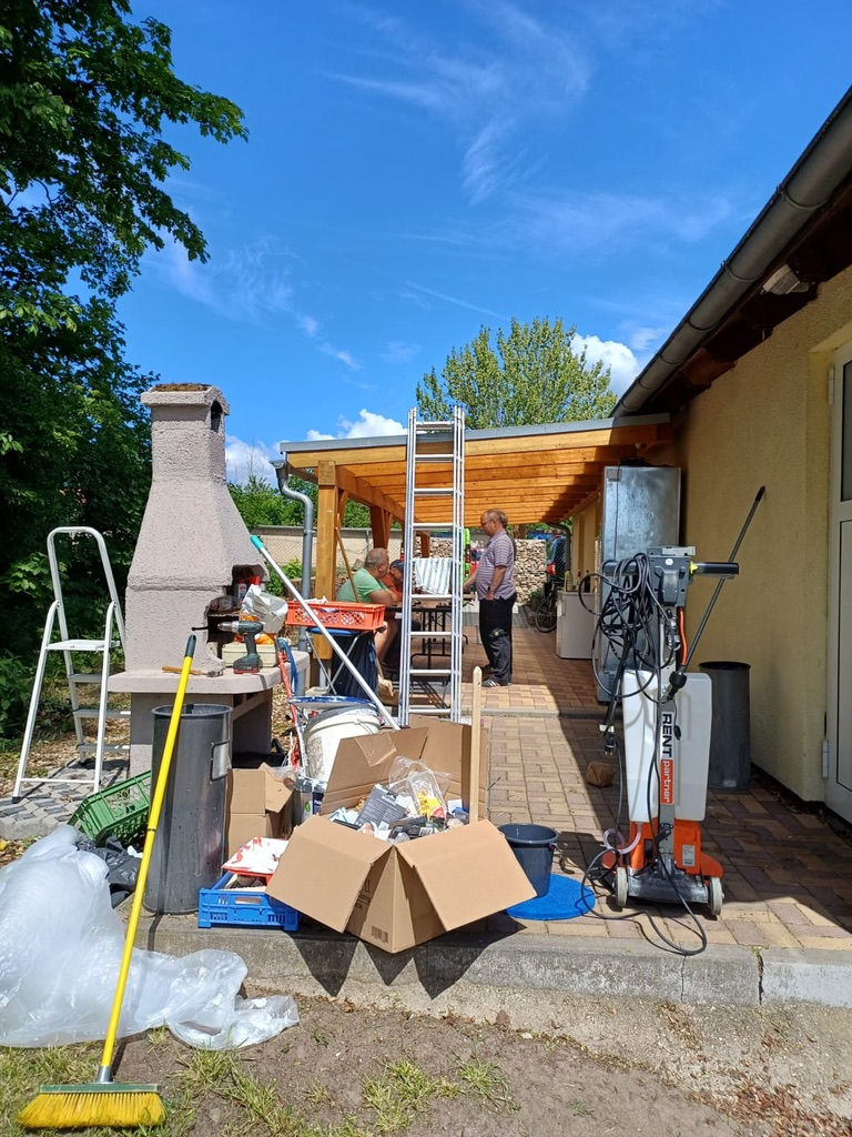 Arbeitseinsatz Haus der Vereine 2025