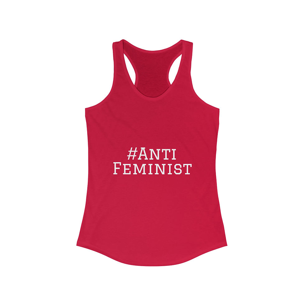 Thumbnail: Anti-Feminist Women's Ideal Racerback Tank