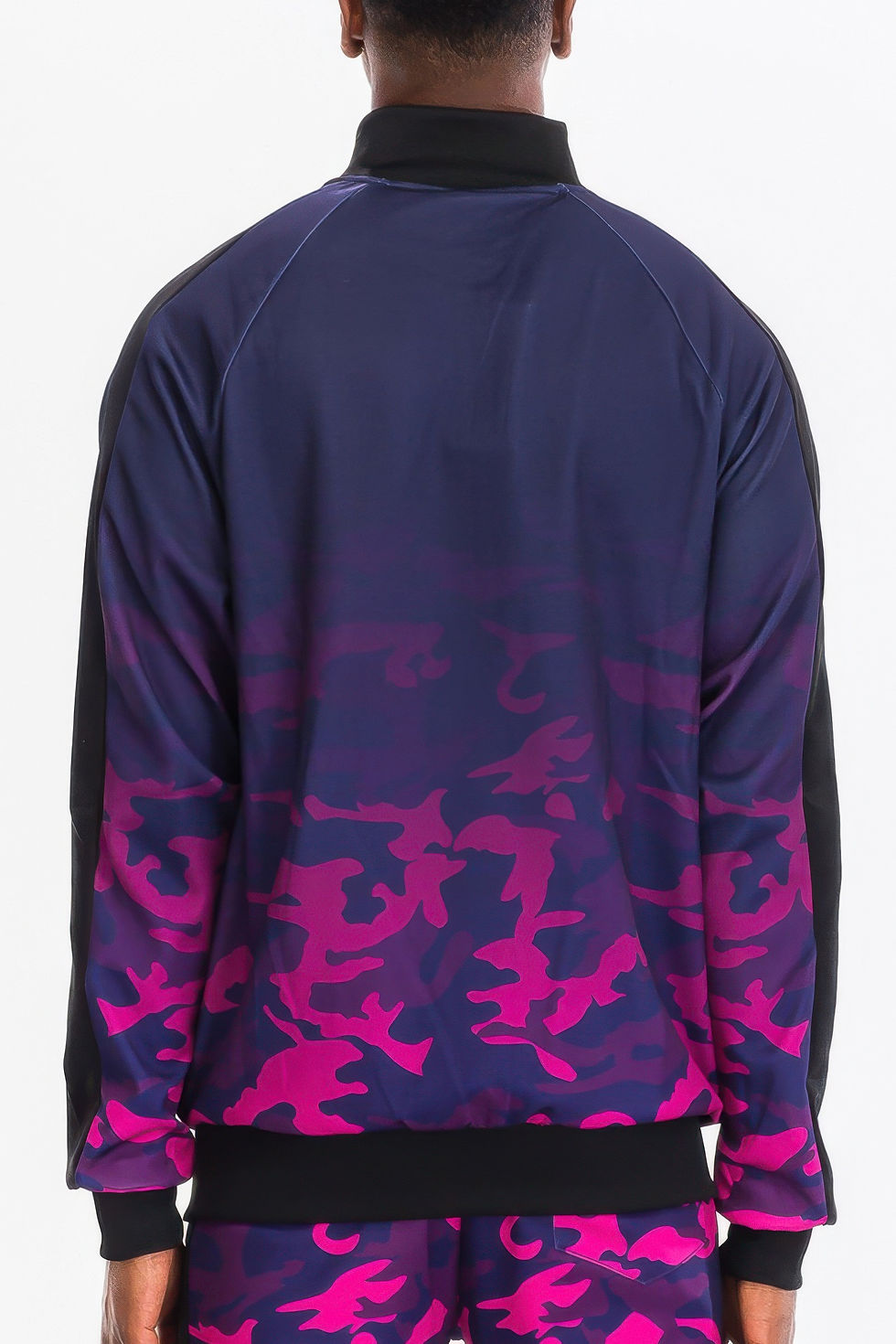 Thumbnail: Mens Camo Ombre Track Jacket