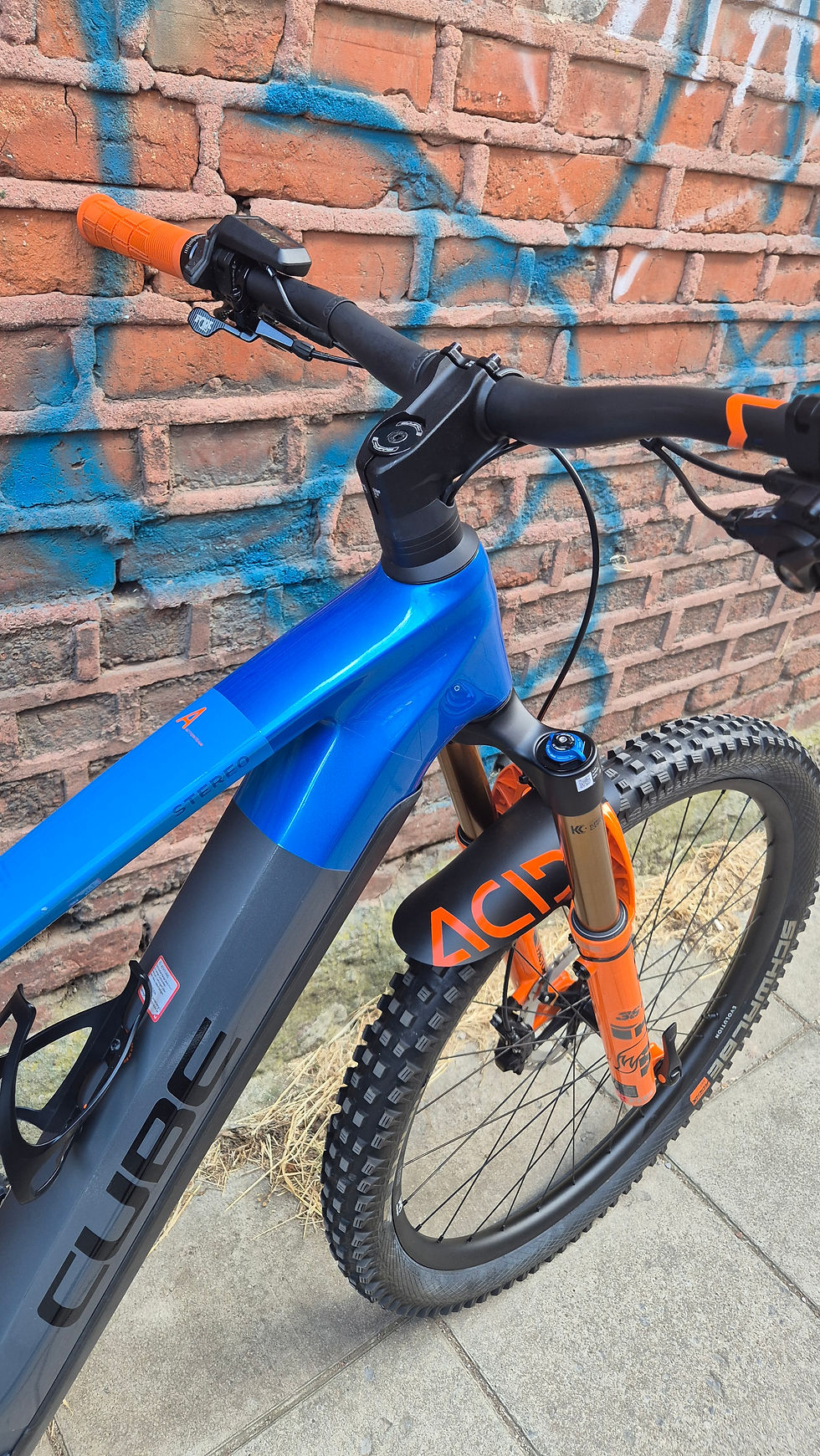 Thumbnail: Електрически карбонов велосипед E Bike CUBE STEREO 140 Action Team, BOSCH CX - L