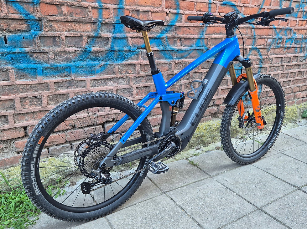 Thumbnail: Електрически карбонов велосипед E Bike CUBE STEREO 160 Action Team, BOSCH CX - L