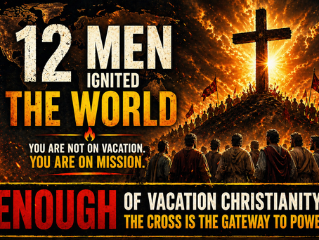 ENOUGH OF VACATION CHRISTIANITY