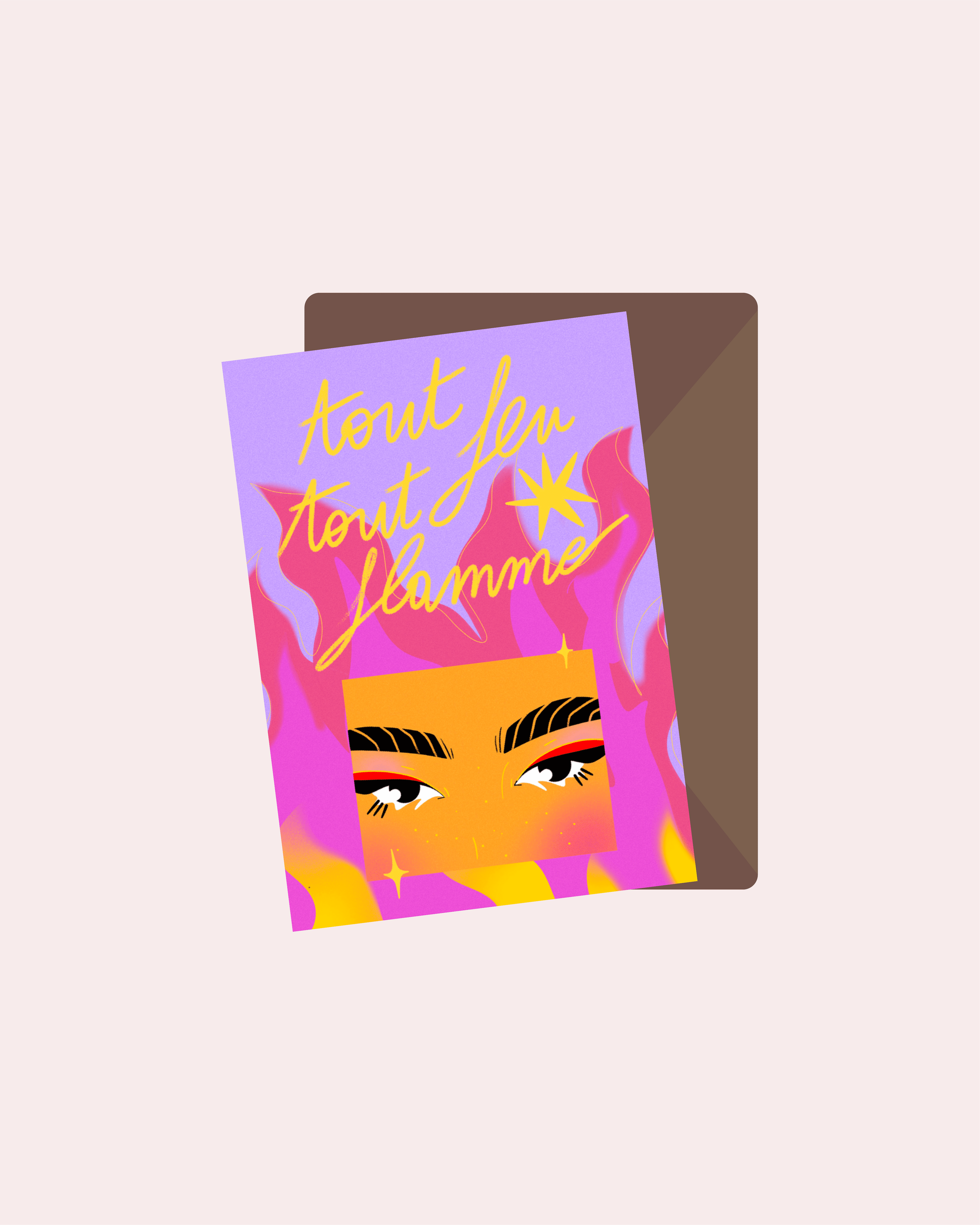 Tout feu tout flamme - Carte postale