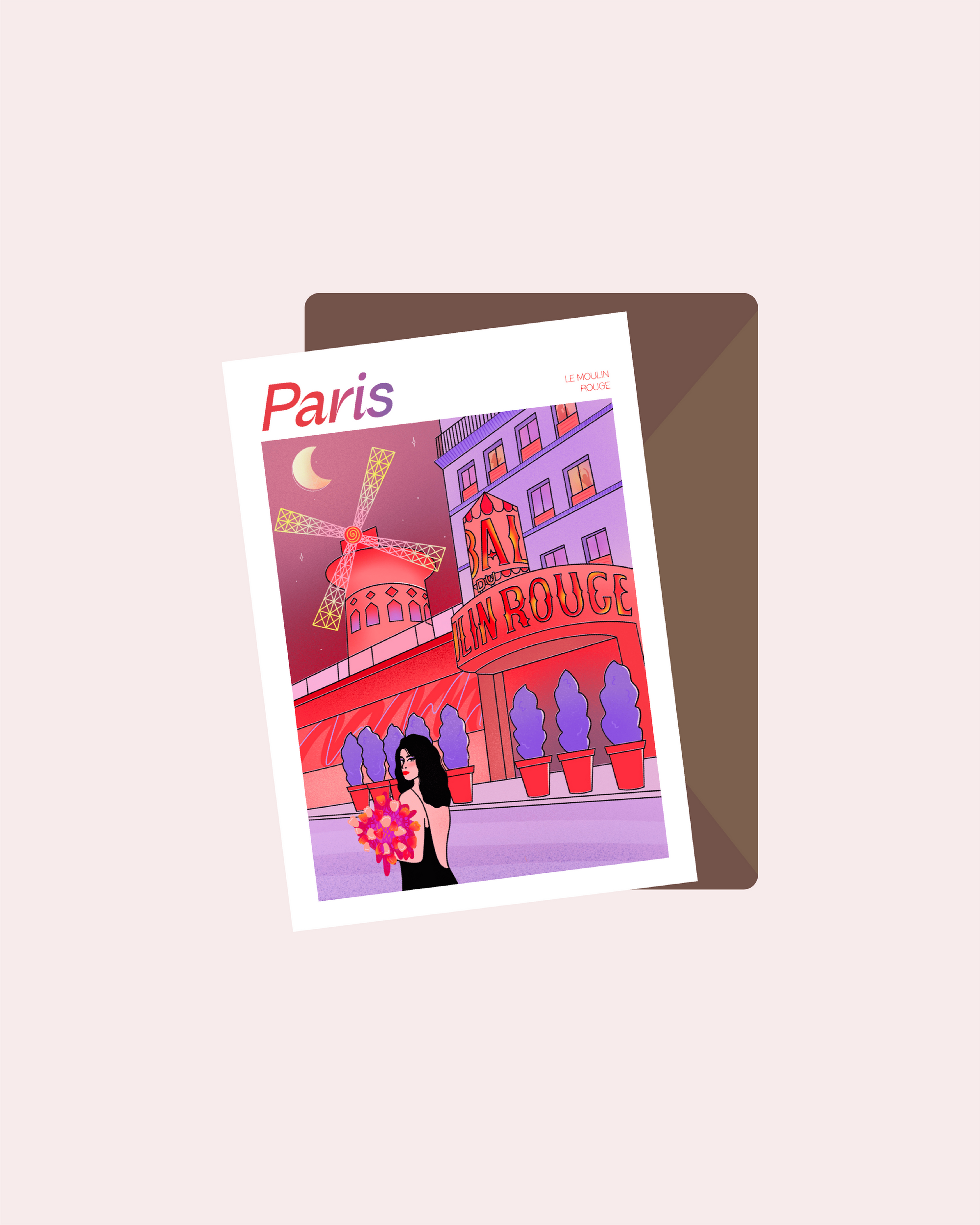 Paris - Carte postale