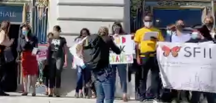 Immigrant Advocates Rally in San Francisco to End Expulsions to Haiti and Defend Black Migrants