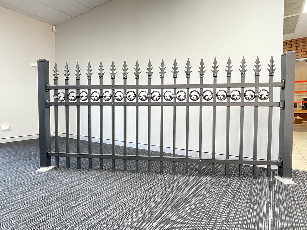 Thumbnail: Heritage Quick Assemble Fence Dragon's Tail Top 2400x1170mm