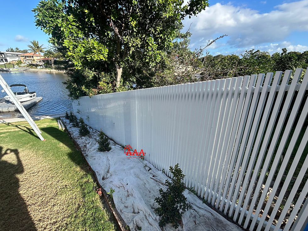 Thumbnail: 25X50mm Aluminum Batten Fence, Blade Fence panel 2400 x 1800mm, 2400 x 1500mm