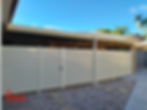 Thumbnail: 2400x1800mm DIY Aluminum Horizontal Slat Fence Panel