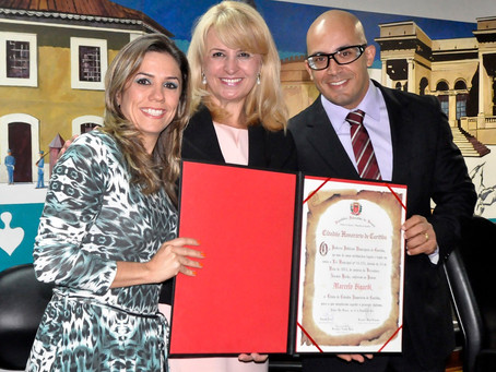 Lembranças - Pastor Marcelo Bigardi recebe título de Cidadão Honorário