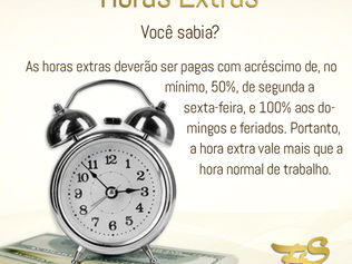 Saiba como funciona a hora extra de acordo com CLT
