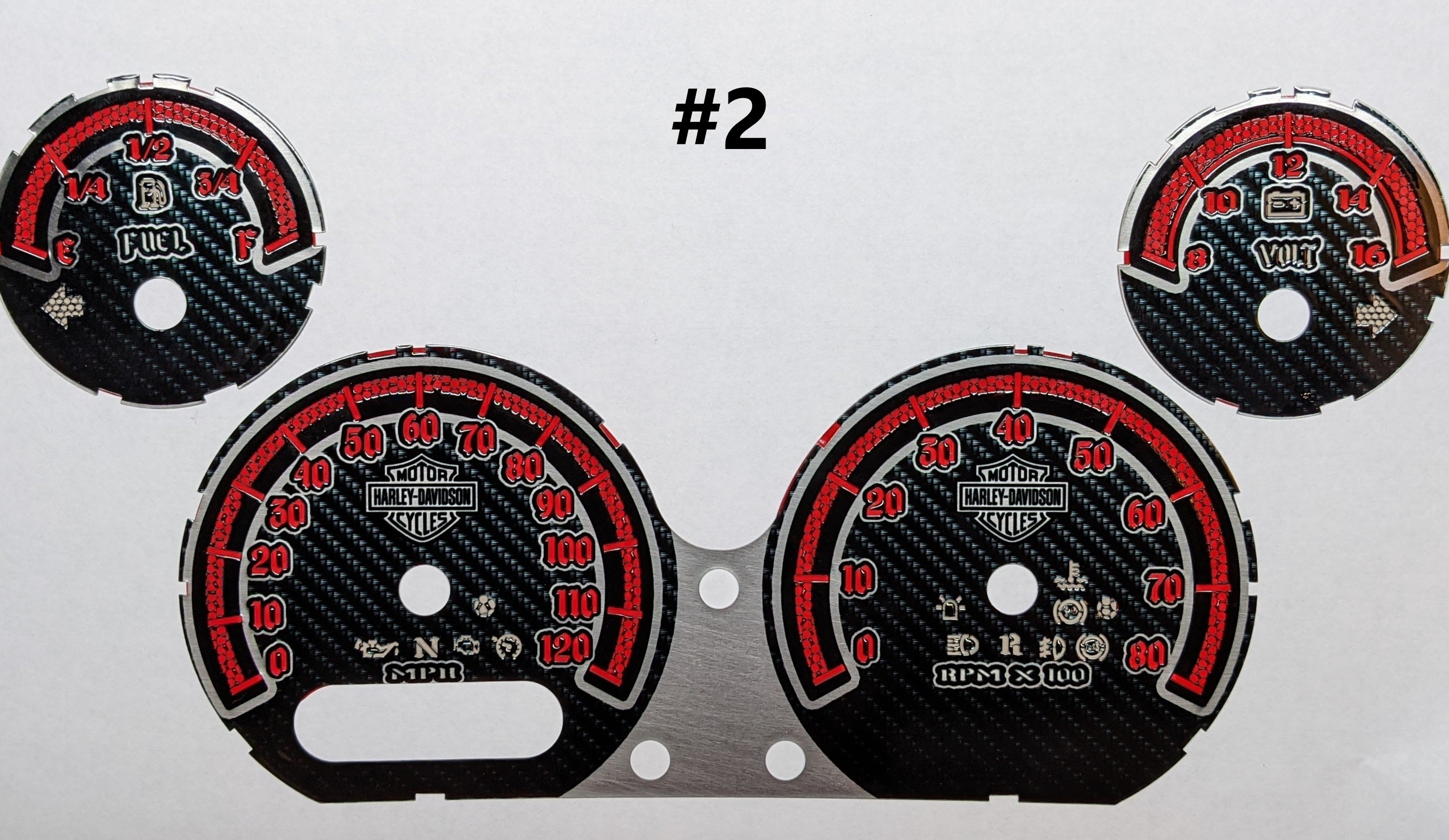 Harley gauges Ohio Custom Gauges