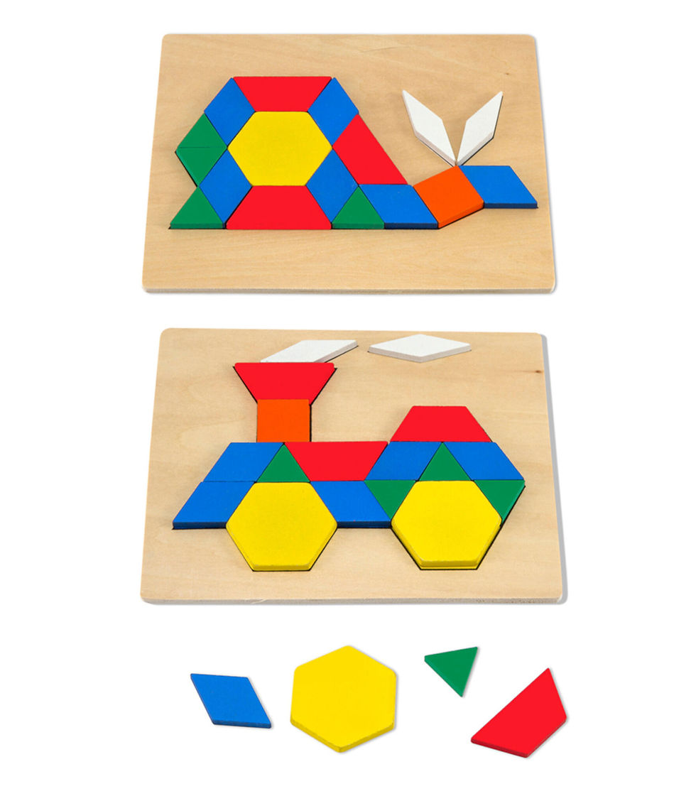 Miniatura: MELISSA & DOUG Bloques y Tableros con Diseños de doble lado.