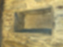 Niche en schiste