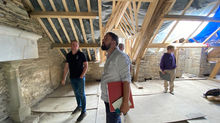 Réunion de chantier à la Cour de Launay