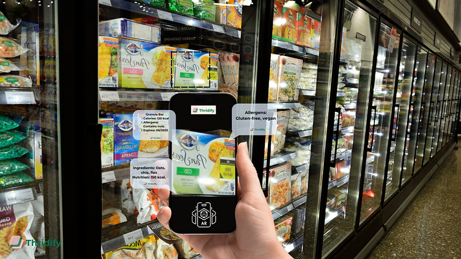 Benefits of using AR packaging in grocery or CPG products for better decision making