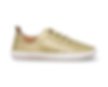 IRIS - KHAKI LEATHER PLIMSOLL 