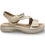 Thumbnail: L658 - BEIGE Twin Touch Fastening Sandal