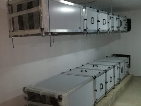 Installation AHU in Kostroma