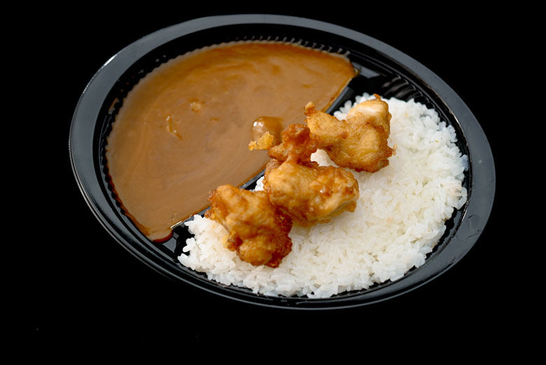 から揚げ入りカレー