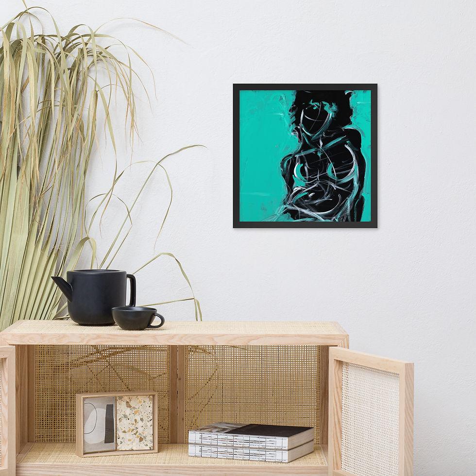 Thumbnail: Teal on Black Ambivalence