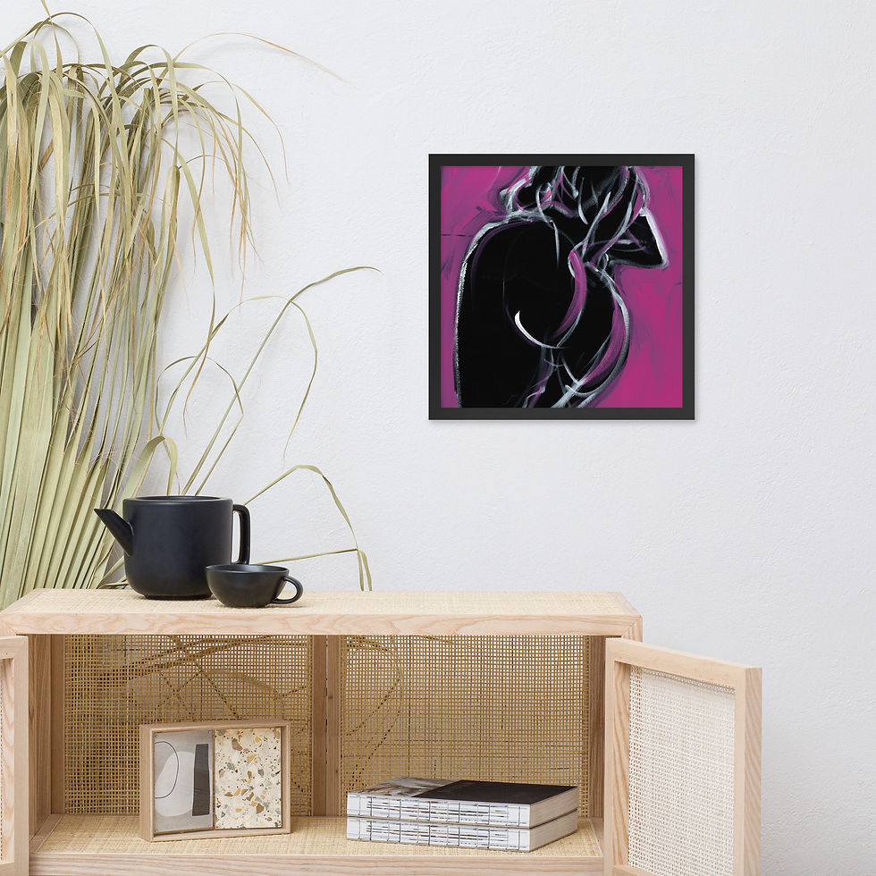Thumbnail: Fuchsia on Black Ambivalence