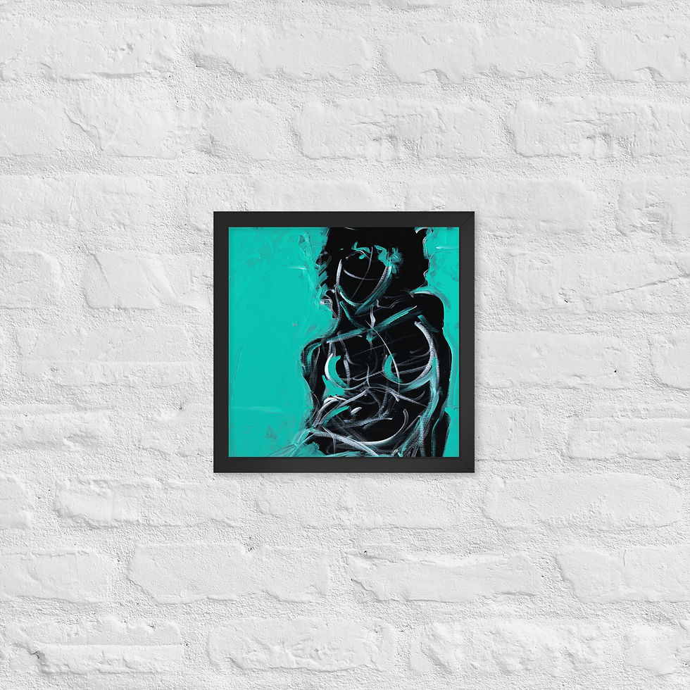 Thumbnail: Teal on Black Ambivalence
