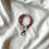 Thumbnail: Dusty Rose Keychain Bracelet