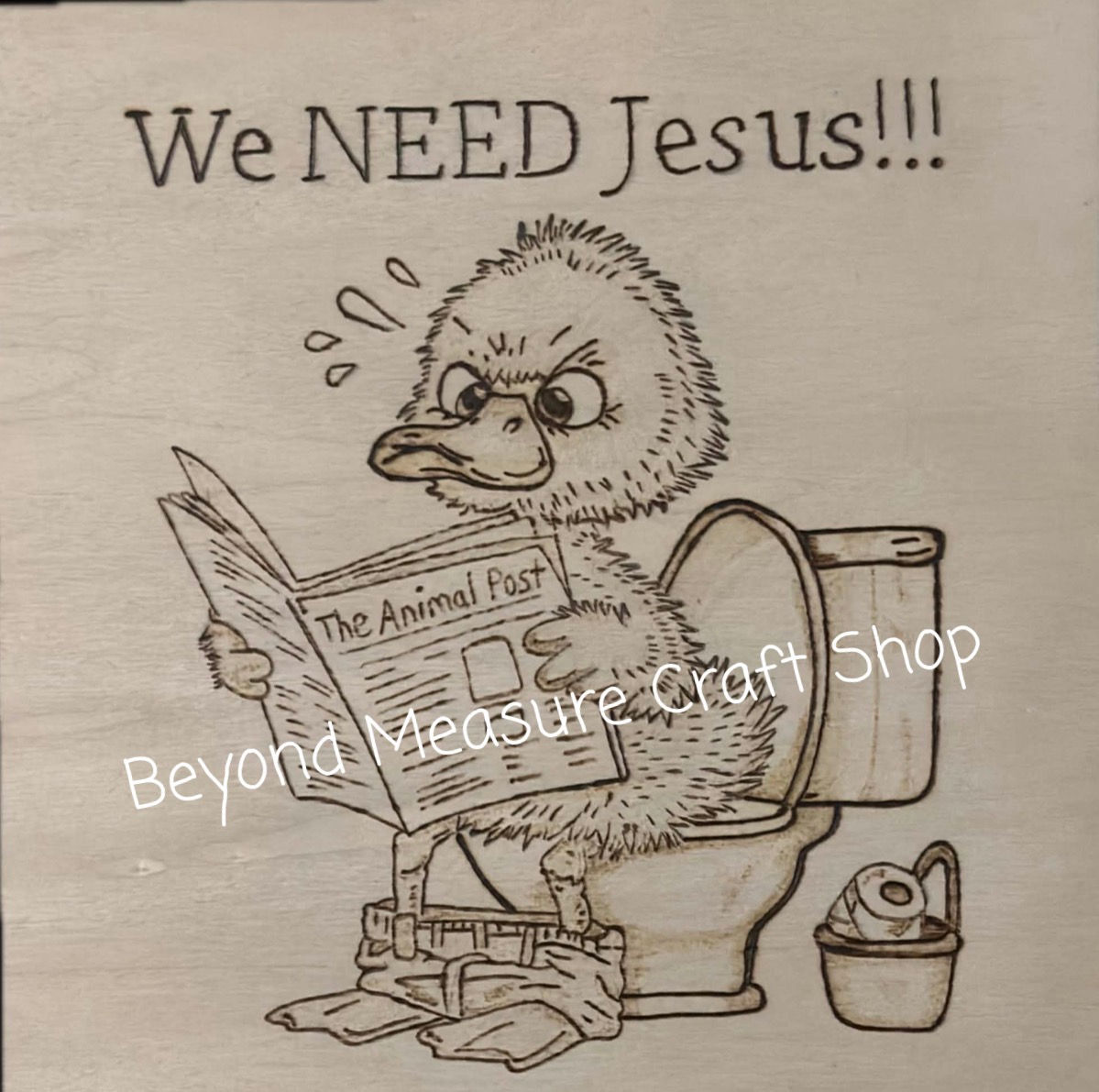We Need Jesus