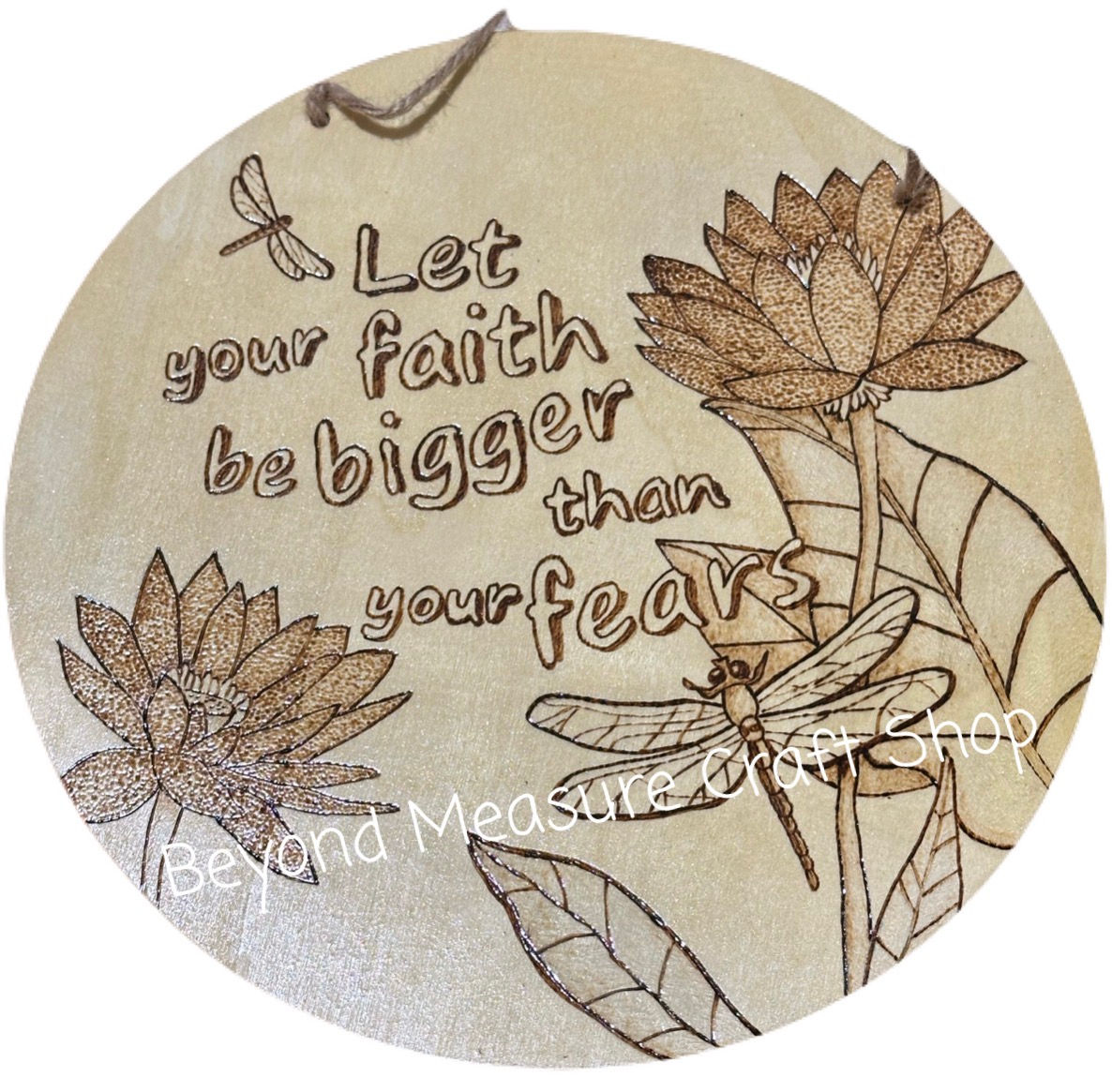 Faith Is Bigger Than Fear