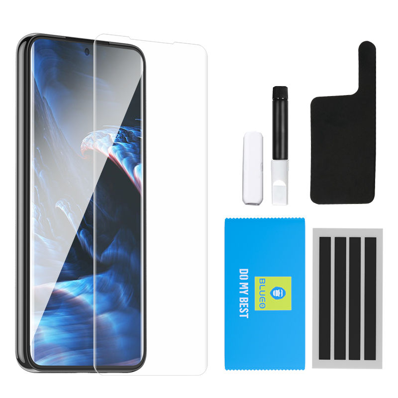 Thumbnail: Blueo Full Glue UV Tempered Glass for Galaxy S20 Plus