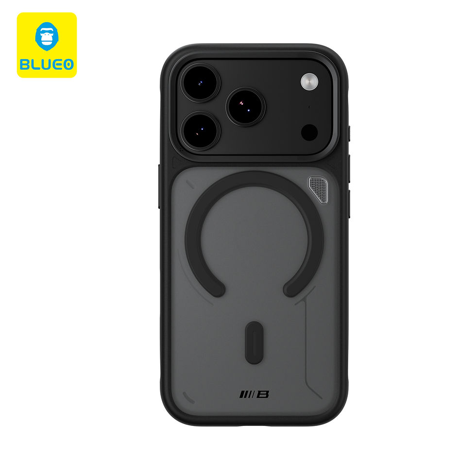 Thumbnail: Blueo Frosted Heat Dissipation Stand Magnetic Case for iPhone 17 Pro Max