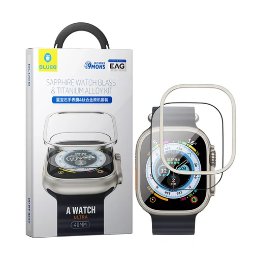 Blueo Sapphire Tempered Glass with Titanium Alloy for Apple Watch