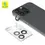 Thumbnail: Blueo PVD Stainless Steel Camera Lens Protector for iPhone 15 Pro Silver (white)