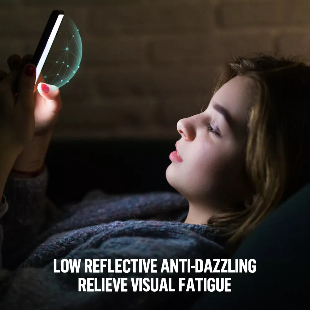 Blueo Anti Blu Ray Eye Protection HD Tempered Glass for iPhone 13 Pro