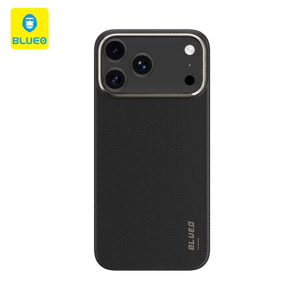 Thumbnail: Blueo Air Aramid Fiber Case 600D Magnetic For iPhone 17 Pro Max Black