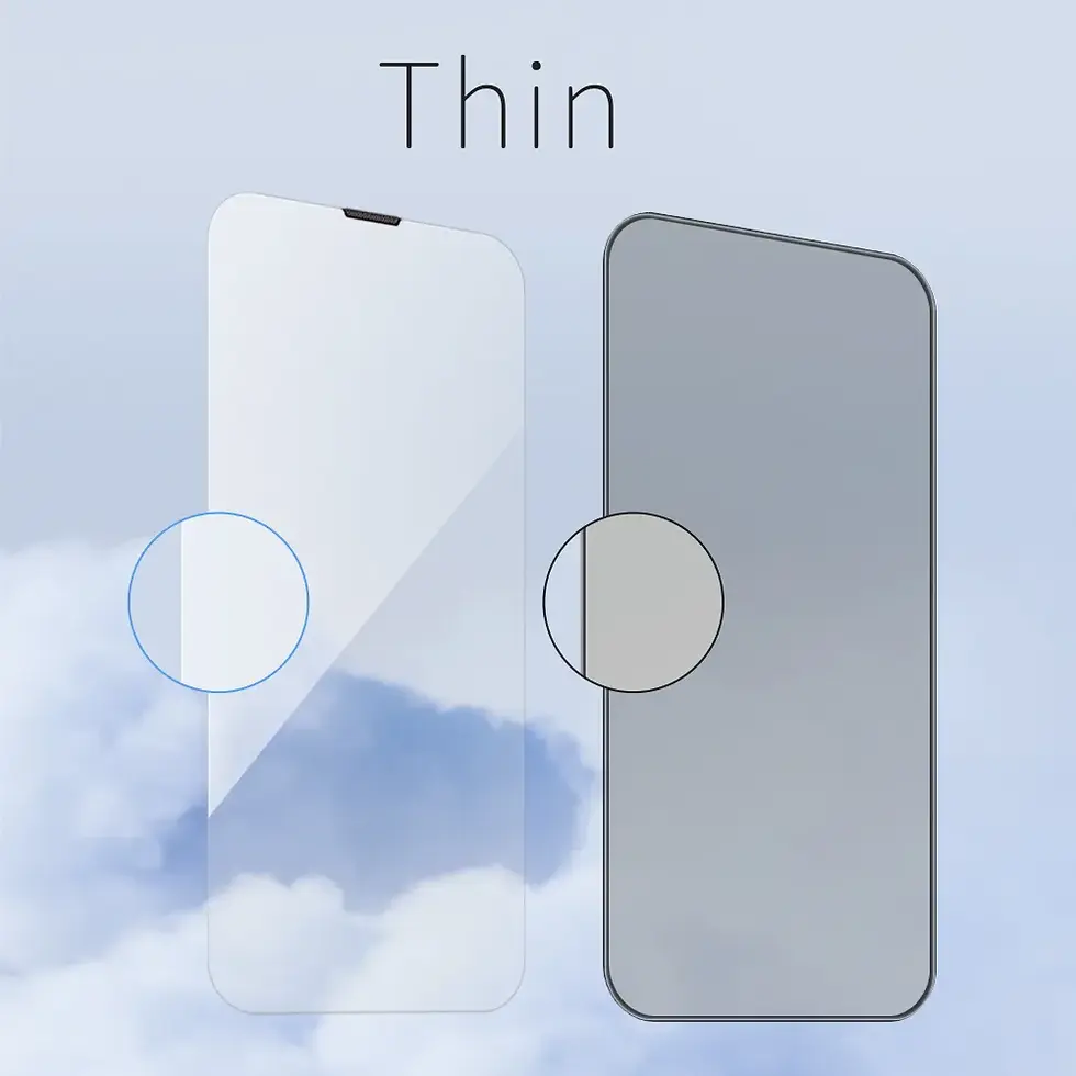 Thumbnail: Blueo 0.2MM Invisible Ultra-Thin Tempered Glass for iPhone 14 Pro