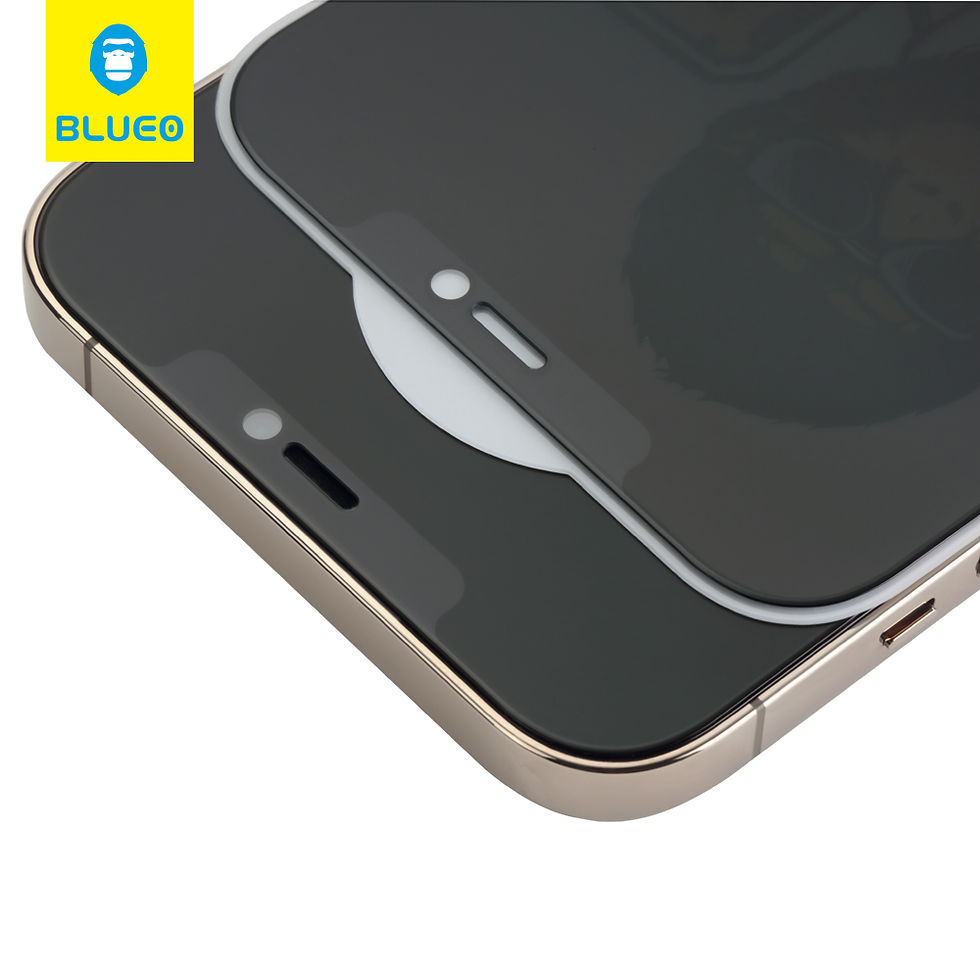 Thumbnail: Blueo Privacy Matte Series Tempered Glass for iPhone 13/13 Pro/16e