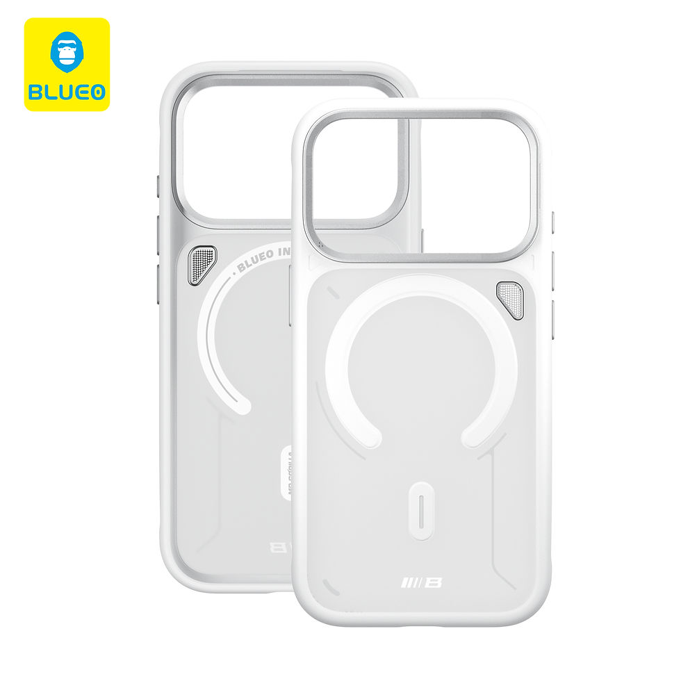 Thumbnail: Blueo Frosted Heat Dissipation Stand Magnetic Case for iPhone 17 Pro Max