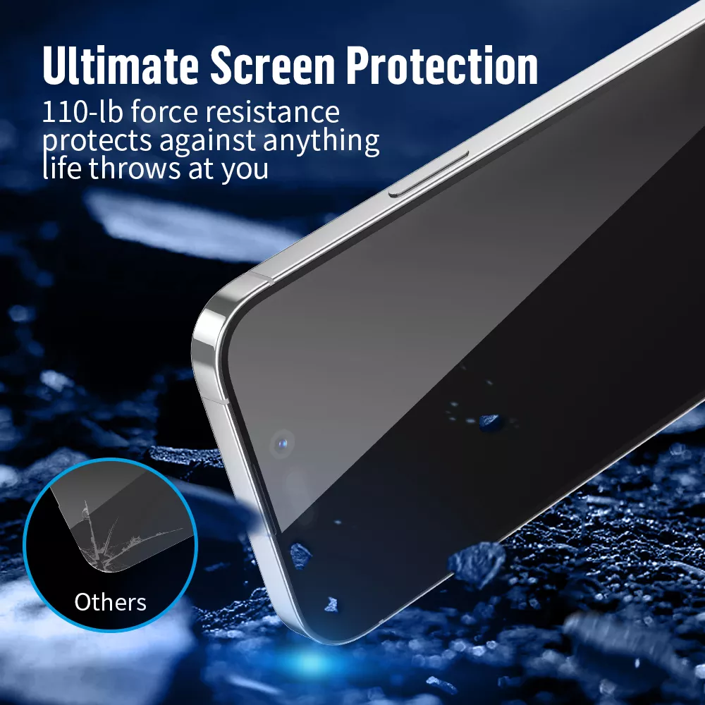 Blueo Anti Static HD Tempered Glass for iPhone 13 / 13 Pro Blueo