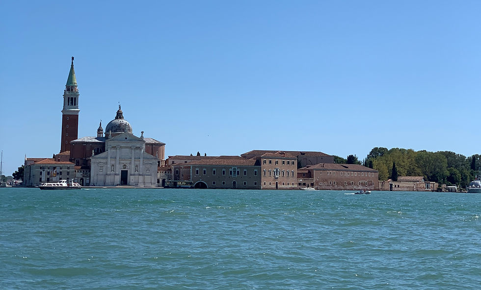 San Giorgio Maggiore approaching from Santa Maria della Salute