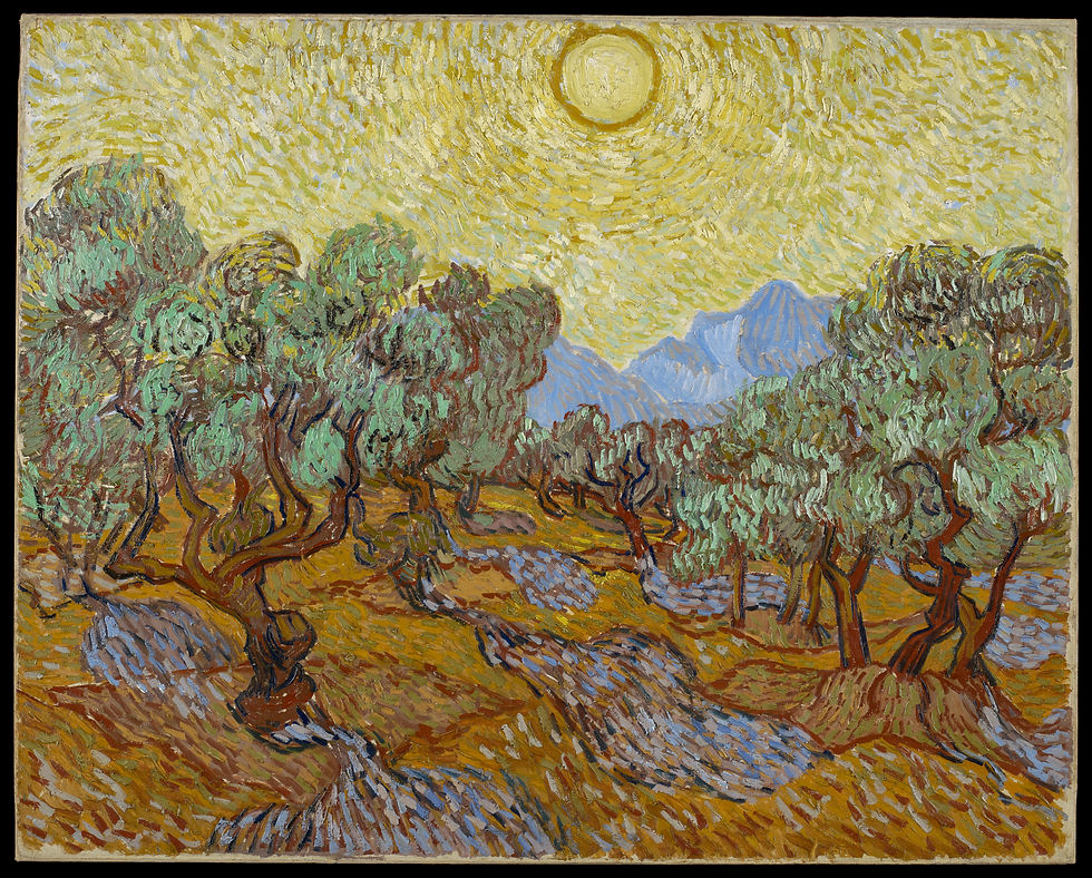 Vincent van Gogh, Olive Trees, 1889, Minneapolis Institute of Art.