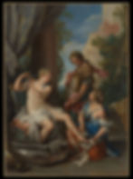 Giuseppe Bartolomeo Chiari, Bathsheba at Her Bath, 1700, Metropolitan Museum of Art, New York, Digital image courtesy of the Metropolitan Museum of Art Open Access Policy, CCO 1.0.