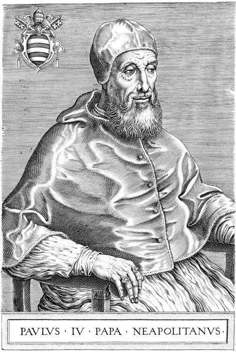 Onofrio Panvinio, Pope Paul IV, c. 1568, Digital image provided courtesy of Pitts Theology Library, Candler School of Theology, Emory University, open access.