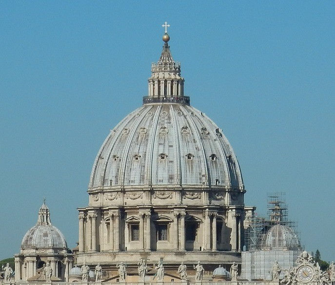 Michelangelo, St. Peter’s Basilica, Rome, Pixabay, open access.