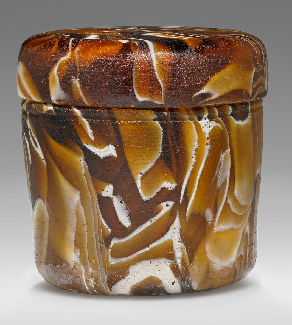 Lidded Pyxis, 1st Century CE, The J. Paul Getty Museum, digital image courtesy of Getty’s Open Content Program. 