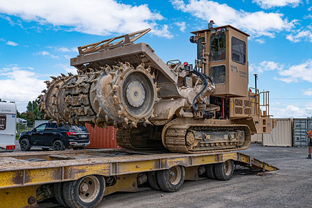 Bulk excavation Hrapaki Wind farm - Marais Laying NZ