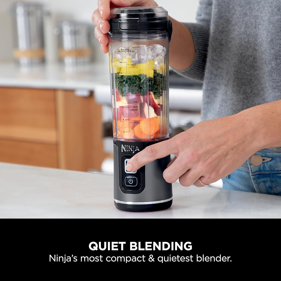 Thumbnail: Ninja Blast Portable Blender | Cordless | 18-oz. Vessel | Personal Mixer