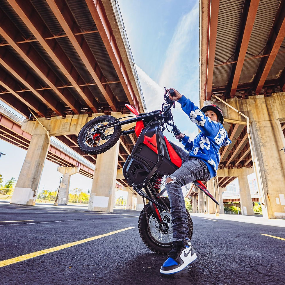 Thumbnail: Yozma IN10 Electric Dirt Bike, 2600W 40MPH Electric-Motorcycle with 48V/23AH