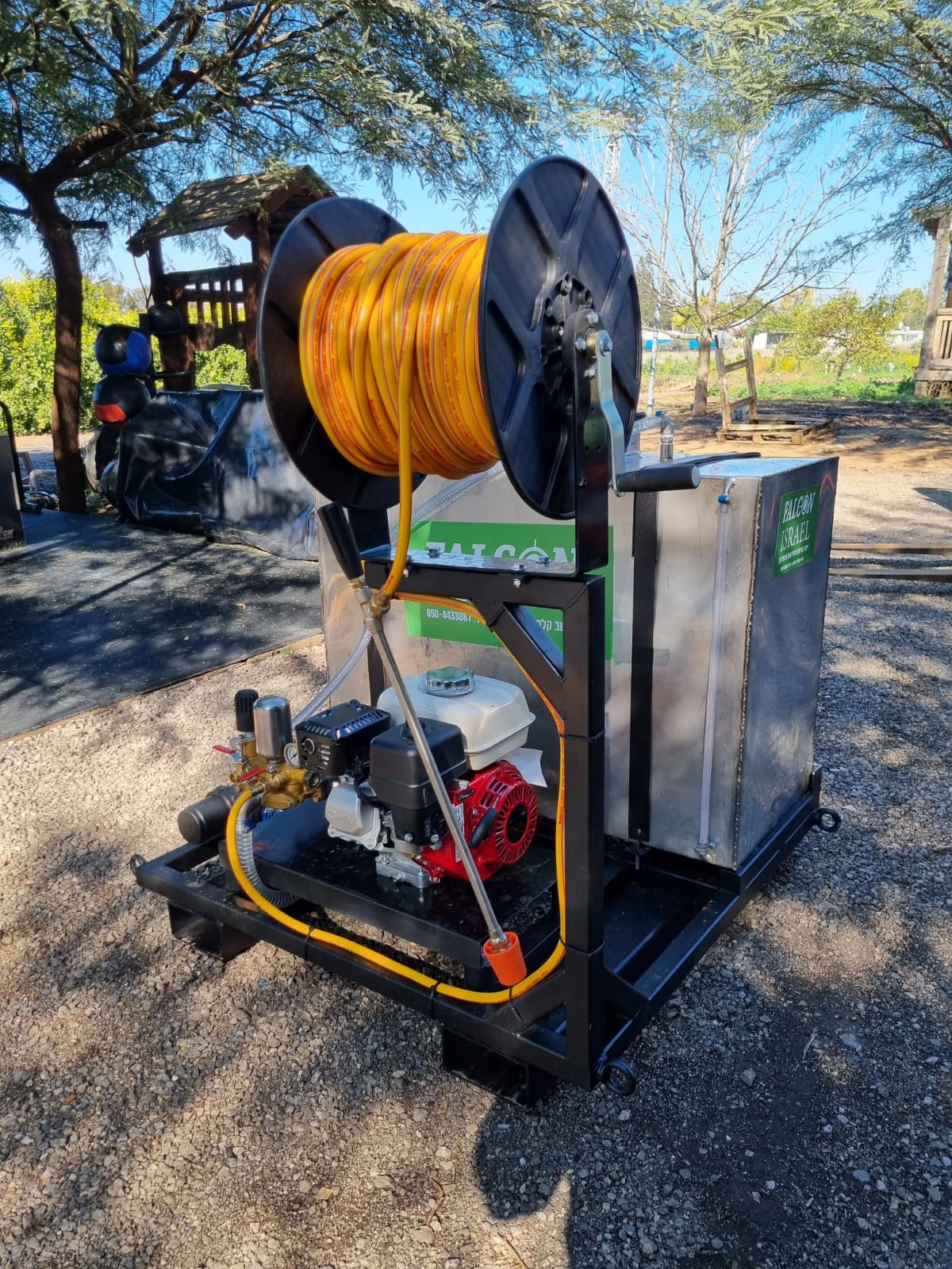 מרסס נירוסטה מרובע