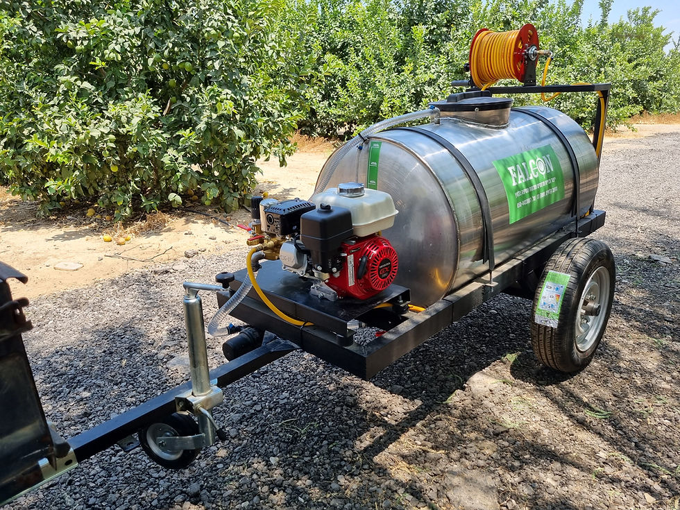 תמונה ממוזערת: מרסס נגרר מוטורי 500 ליטר